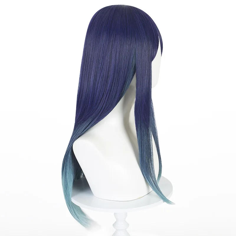 La parrucca che sono promozione è per il personaggio Akane Kurokawa con capelli lunghi e un cuoio capelluto realistico che cosplay come Kurenai.