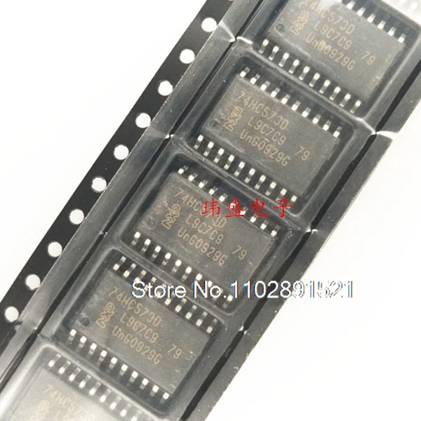 (10PCS/LOT)  74HC573D  7.2mm SOP-20  ic