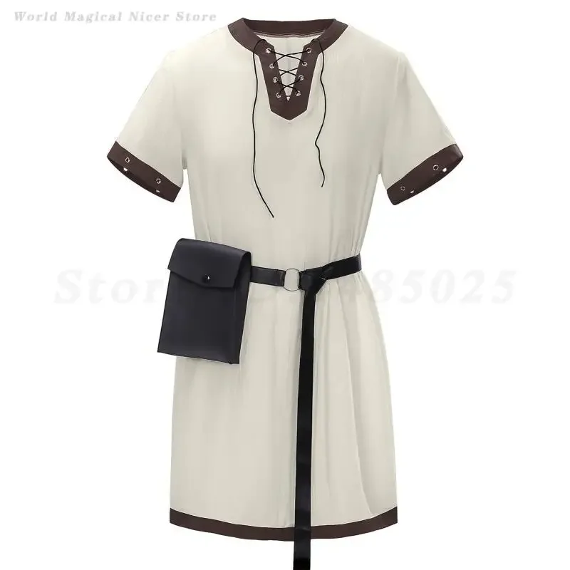 

Винтажный средневековый халат на Хэллоуин, рыцари тамплиеров, карнавальный костюм, одежда для выступлений, анимация, карнавальная вечеринка, персонаж, ролевая игра