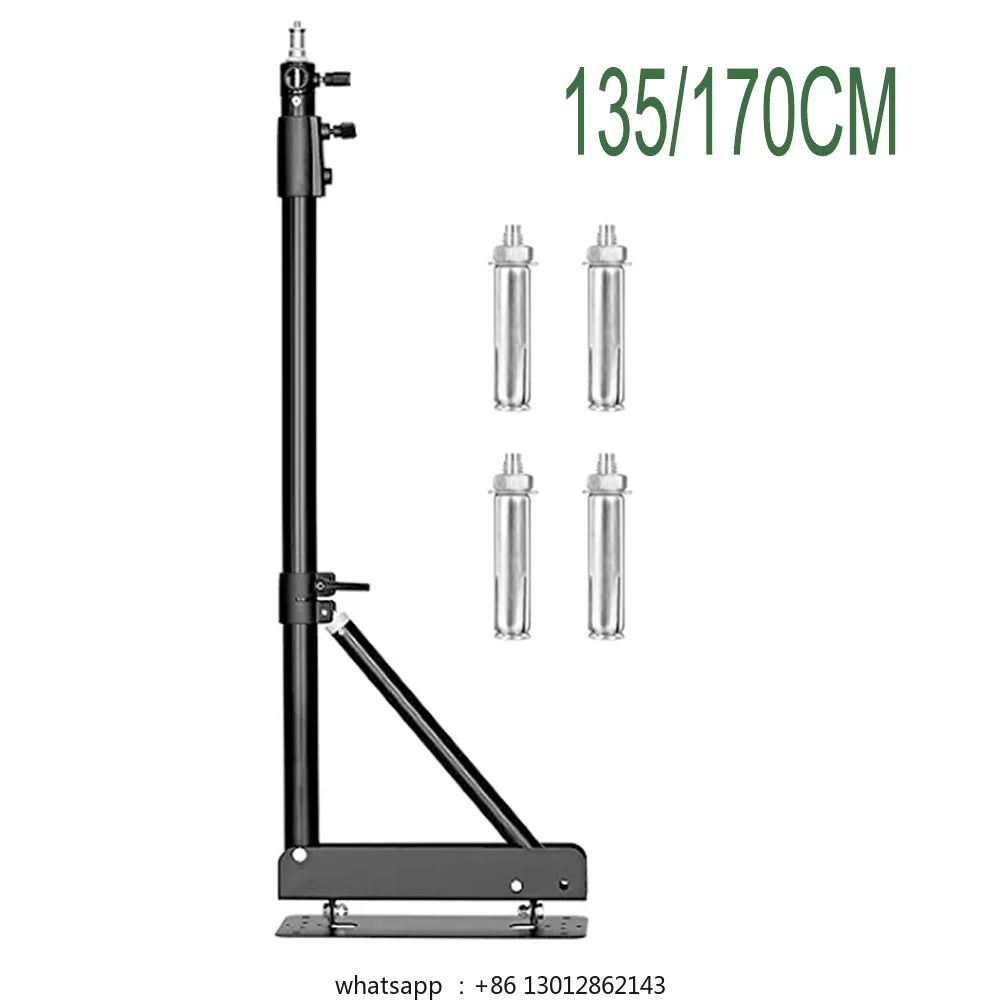 

Boom Arm Wall Mount for Photography Studio Video Strobe Lights Max Length 53.9 inches /137 cm Horizontal and Vertical Rotatable