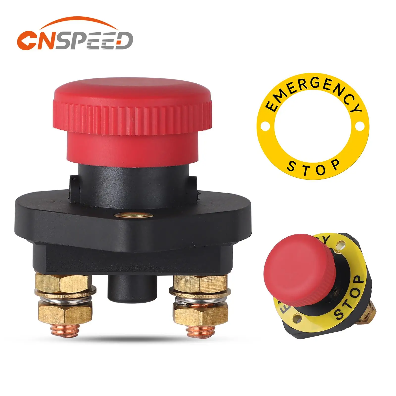 

150A 48V New Battery Disconnect Push/Pull Crown Universal Auto Power Ignition Switch Battery power-off Battary Switch 52-45749