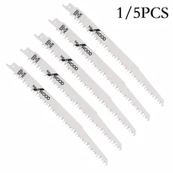 5/1pcs 240mm Reciprocating Saw Blades BI-Metal Saw Handsaw Electric Cutting Wood Pruning Multi Saw Blade