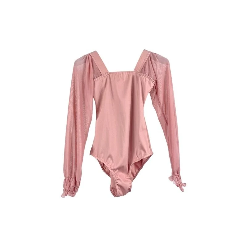 Ballet Leotards cho phụ nữ tay áo dài tay thể dục dụng cụ thể dục dụng cụ nhảy múa lê