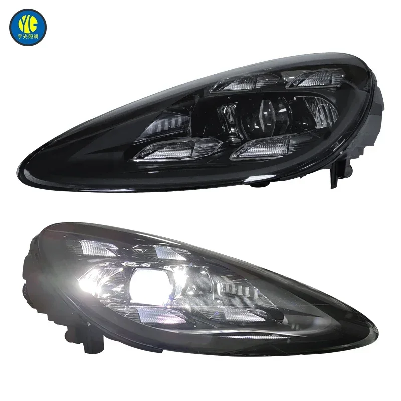

Popular Hot sell 2010-2014 958 headlights upgrade to 2023 matrix style led headlight for Cayenne 958.1 Factory Direct plug and p
