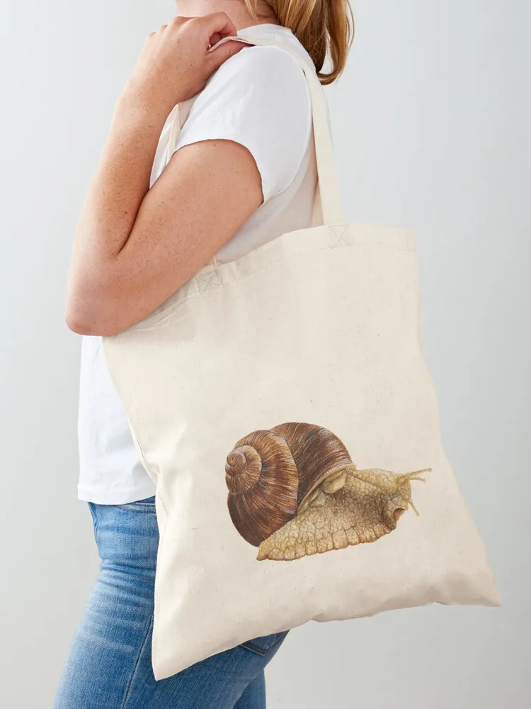 

Snail Tote Bag Reusable bags shopper bags for women handbag tote bags cloth