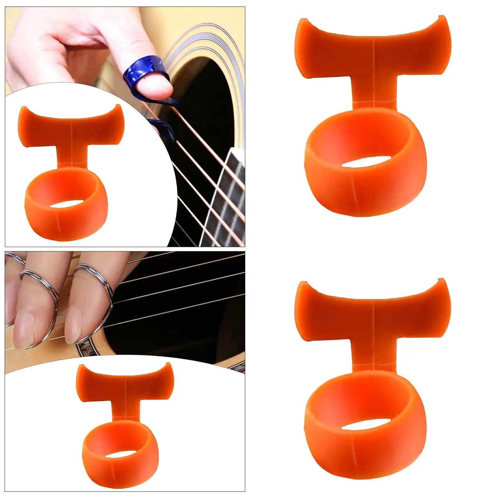 Gitarren Pick Griff weich Schutz ergonomisch für Profis Anfänger Geschenk