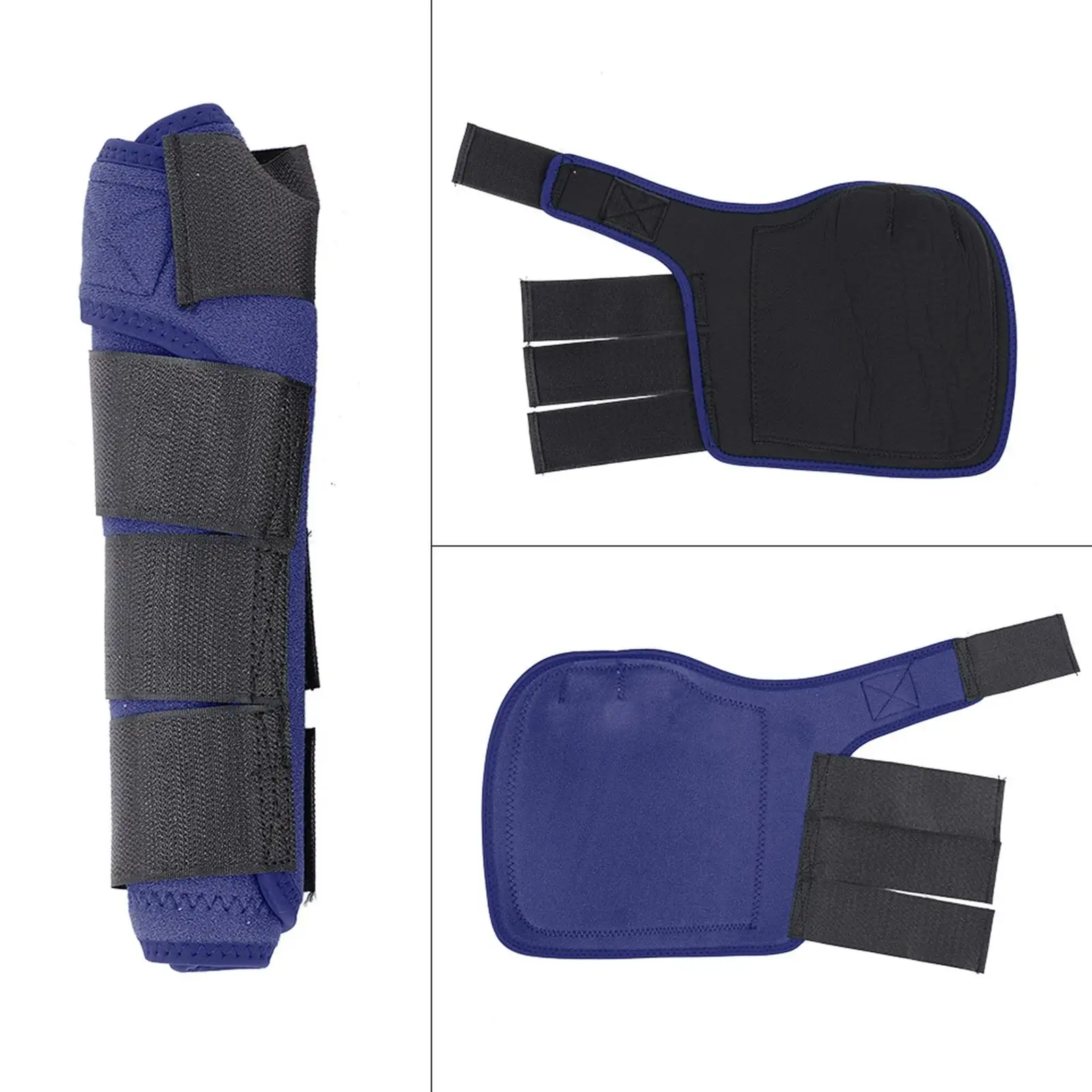 2pcs Adjustable Horse Leg Wraps - Splint Support Boots for Equestrian Protection Accessories