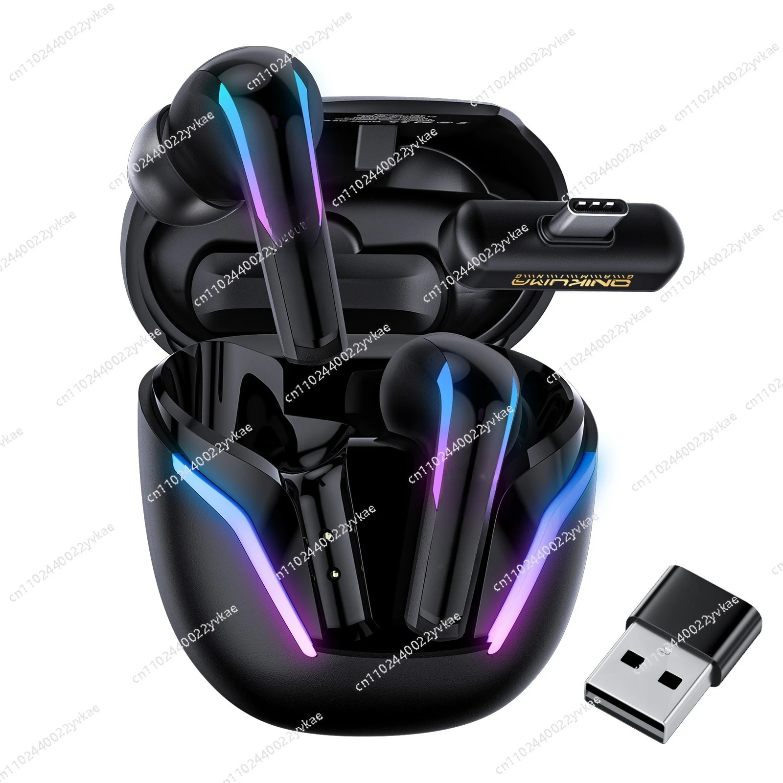 

ONIKUMA T27 Gaming Wireless Bluetooth Headset Low Latency Gaming Computer Mobile Headset with Microphone