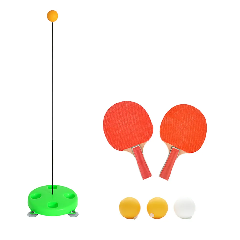 

1 set Table Tennis Trainer Early Educational Plaything Sports Training Toy for Children Pong Elastic Bobbin Fun
