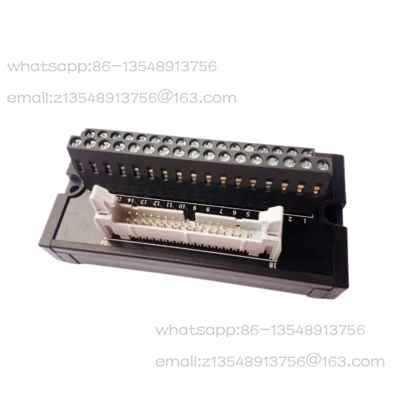 PLC Input/output Extension Terminal Block IDC34 MIL Horn Adapter Module Cable HA023