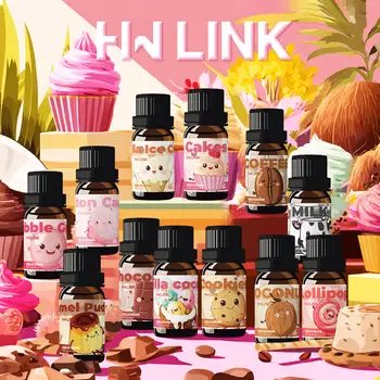 Aceites esenciales de chicle de 10 ml, perfumes, cuidado de la piel, aceite corporal, fabricación de velas, aromaterapia, humidificadores, regalos, ambientador para coche. 10 best sales Chiclete - №4