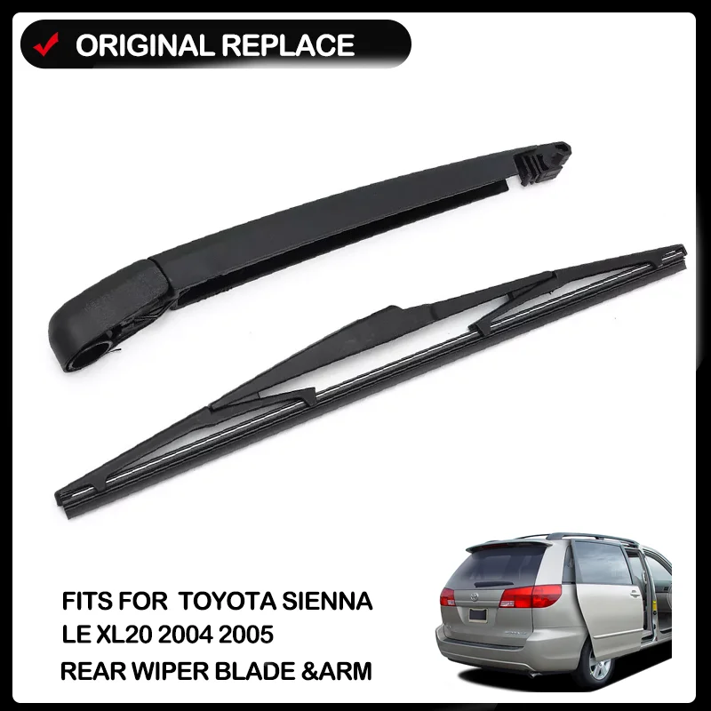 Car Rear Wiper Blade Blades Back Window Wipers Arm For Toyota Sienna LE XL20 2004 2005 OE:85241AE010  car Accessories Wiper 14