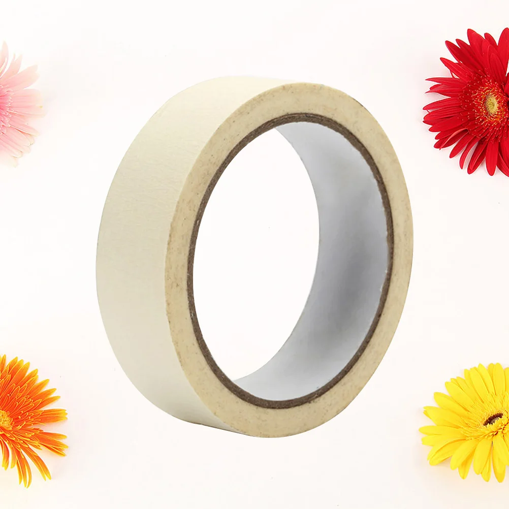 

Masking Tape White Long Size Uv Resistant Adhesive For Painting Drawing Removal No Residue Rubber Color