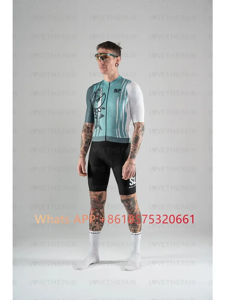 AliExpress NONE SLOPLINE SLP Pro Bicycle Team Short Sleeve Maillot Ciclismo Men's Cycling Jersey Sets Summer Breathable Cycling Clothing Suit