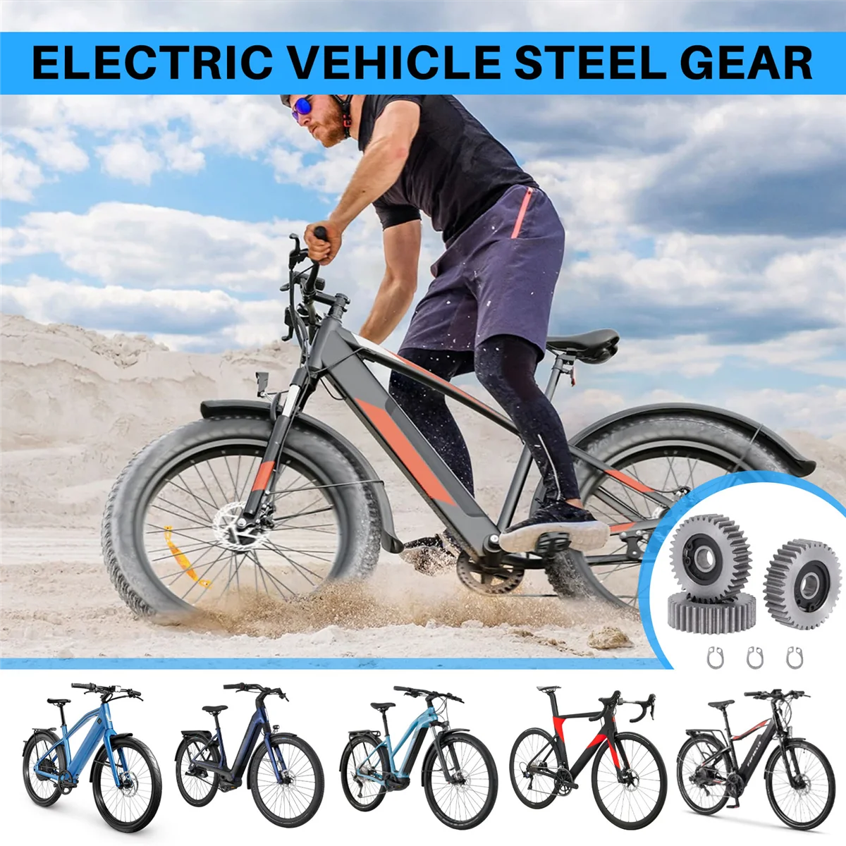 【Z66L】3 قطع قطر الترس: 38 مم 36 سمك الأسنان: 12 مم تروس فولاذية للمركبة الكهربائية