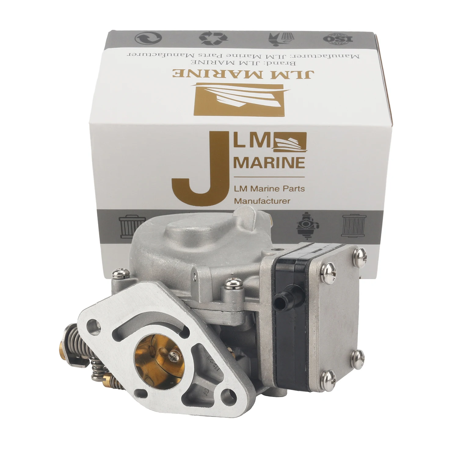

JLM Marine Carb для Mercury Mariner 4HP 5HP 2-тактный подвесной карбюратор 3303-812648T 812648 9720 812648T 812647T1