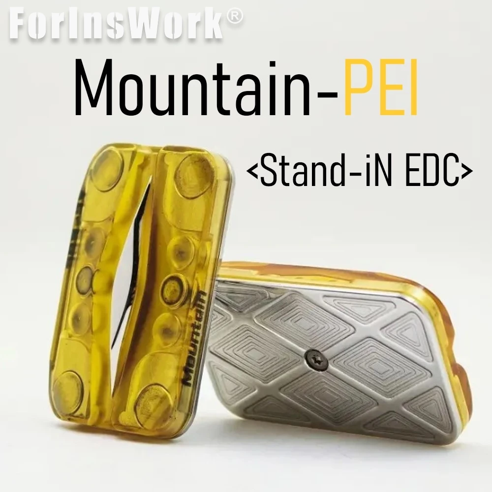 

Игрушка-антистресс Stand-iN EDC PEI Mountain Tai Unlimited Pushing Slider, оригинальный дизайн, новинка для взрослых