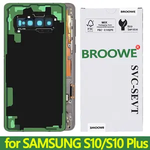 Bilashmart Top notch quality Super AMOLED Display Samsung S10 and S10 PlusLCD Touch Screen Digitizer with Back Cover Repair Parts