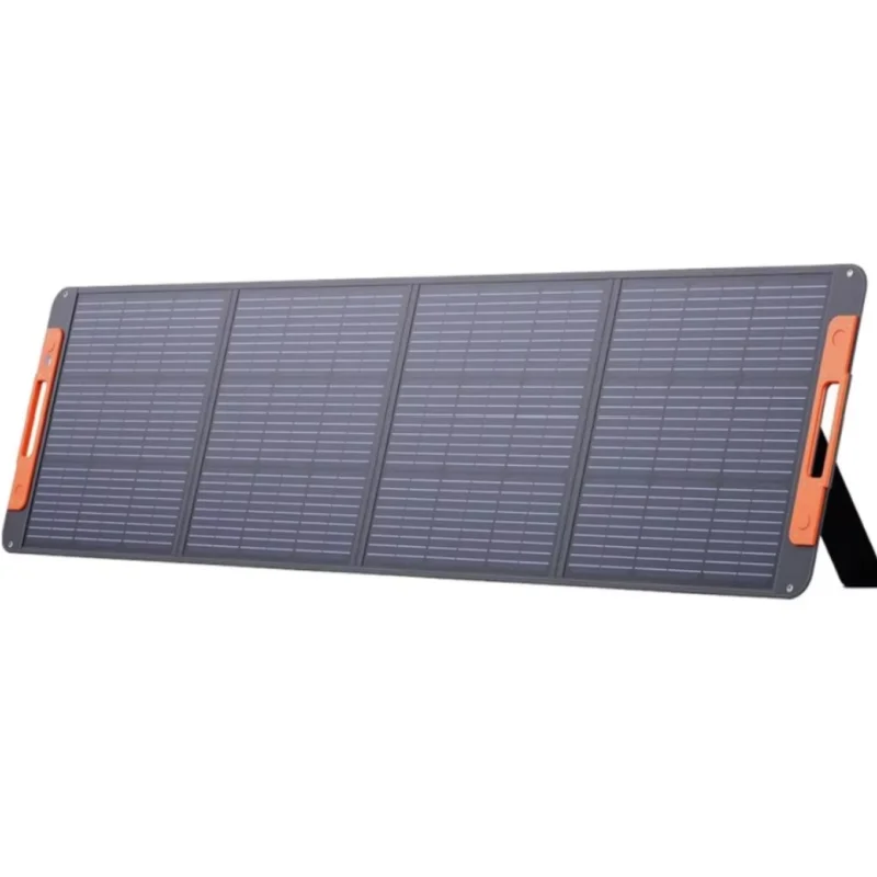 

200W Portable Foldable Waterproof Adjustable Bracket Flexible Monocrystalline Solar Panel Charger for Outdoor Car Power Station