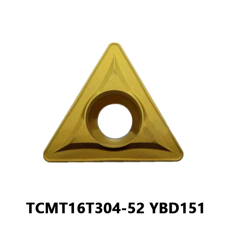 

TCMT16T304 TCMT Original Inserts for Cast Iron Machining TCMT16T304-52 YBD151 CNC Lathe Tool High-Quality Metal Turning Cutting