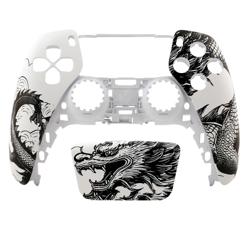 Redesigned Replacement Front Shell Touchpad For PS5 Controller BDM-010/020/030/040/050 Custom Housing Case with Repair Tools