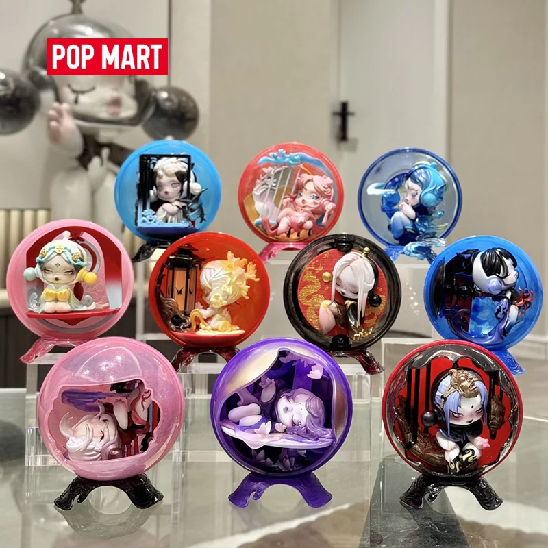 

Pop Mart Official Skullpanda The Mirage Series Blind Box Light-Up Figurine Children'S Collectible Toy Birthday Gift