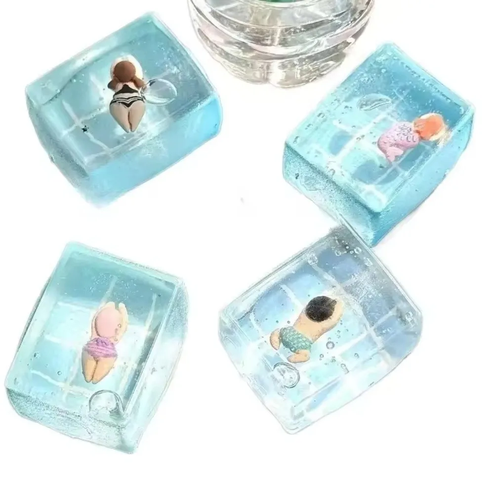 TPR Swimming Pool Soft Squeeze Soft Texture Slow Rebound Squeeze Fidget Random Style Pool-Themed Pool Squeeze Stress Relief