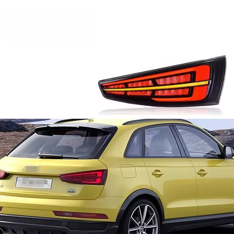 

Автомобильные светодиодные задние фонари для Audi Q3 2013-2018: Горячая распродажа, система освещения, указатели поворота, стоп-сигналы, автоаксессуары