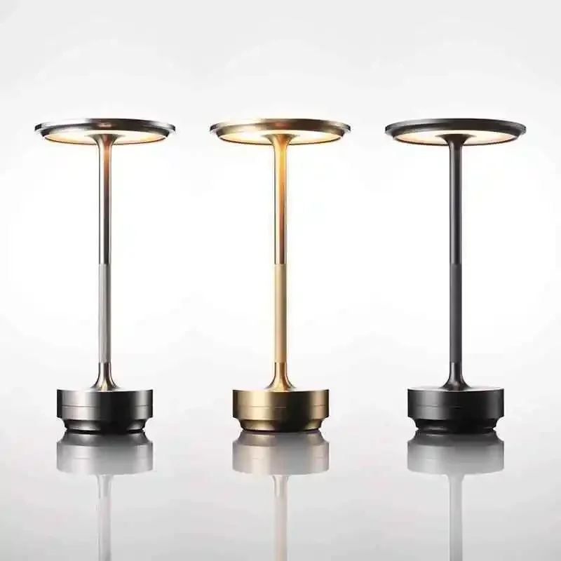 005 Crystal Bar Decoration Table Lamp Bedroom USB Rechargeable Outdoor Table Lamp Atmosphere Restaurant Touch LED Night Light