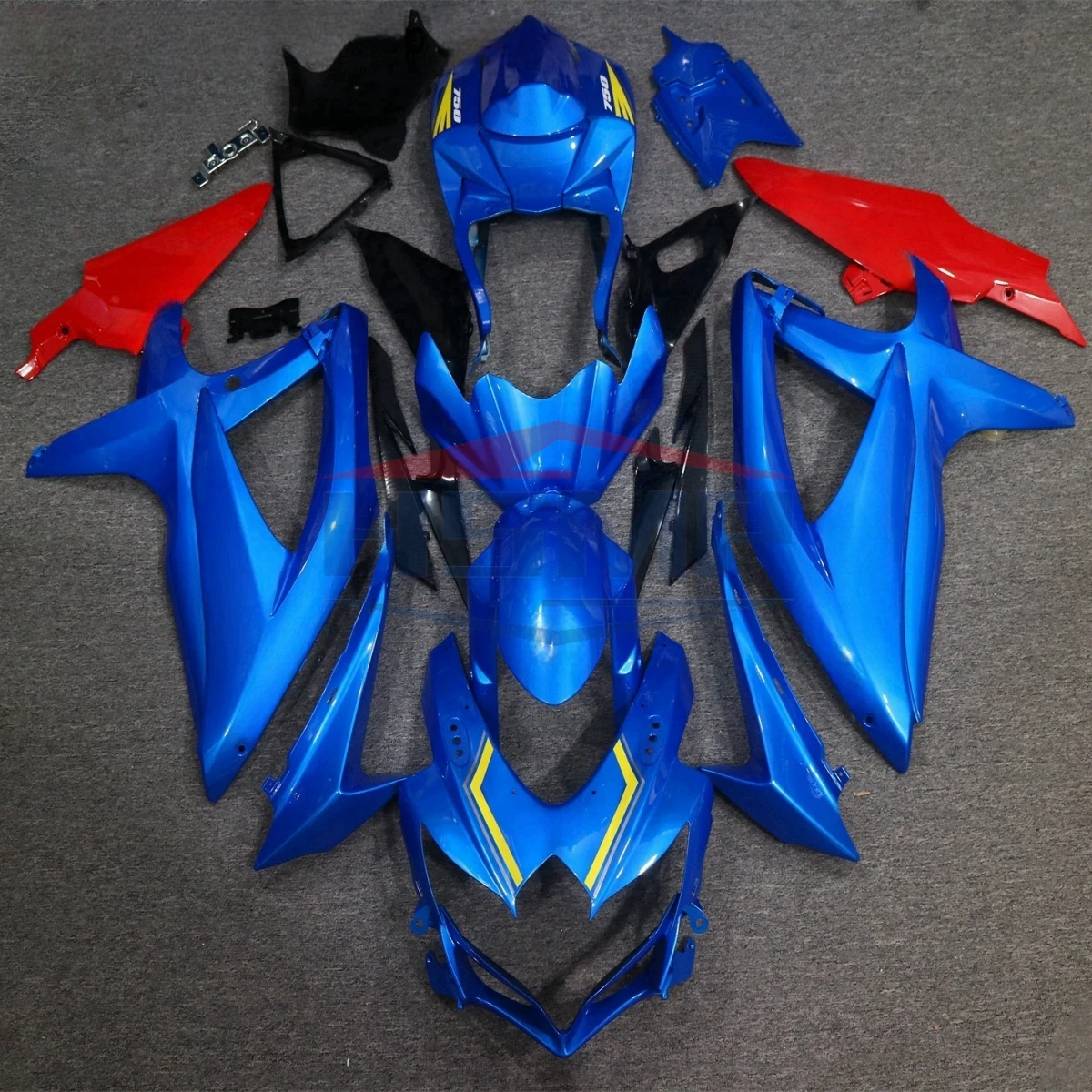 for Suzuki GSXR600 GSXR750 K8 GSXR 600 750 2008 2009 2010 motorcycle fairing body kit ABS complete decorative cover