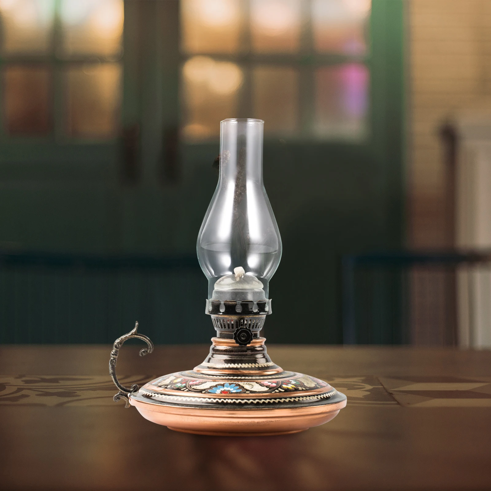 

2Pcs OilLampGlassChimneyKeroseneShadeRetroStylePartsSmallCoverforLamp10 5x15cm7 6x17 5cmVintageLightingAttachment