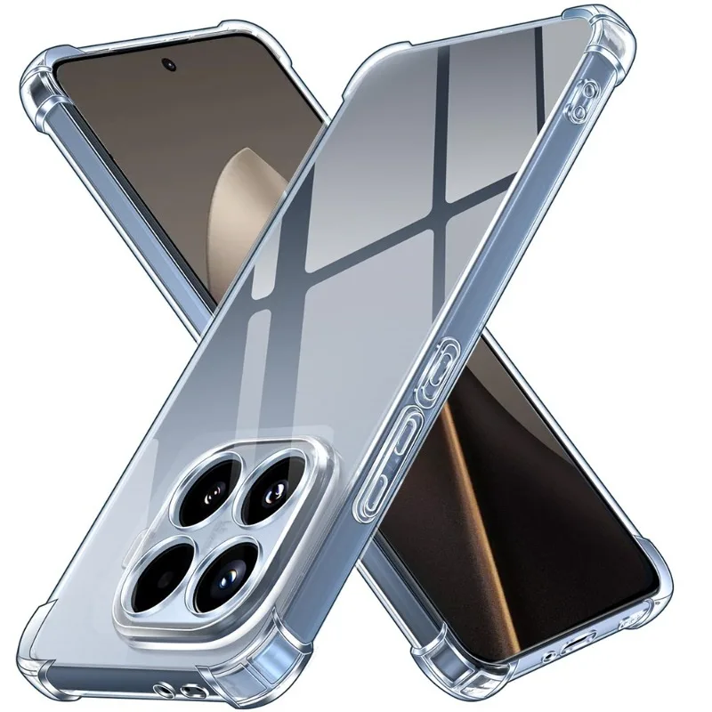 

Case For Xiaomi 15T Pro 14T 13T 12 11 Xiaomi 17 Pro Max Protective Cover Four Corners Shockproof Capa Coque Fundas