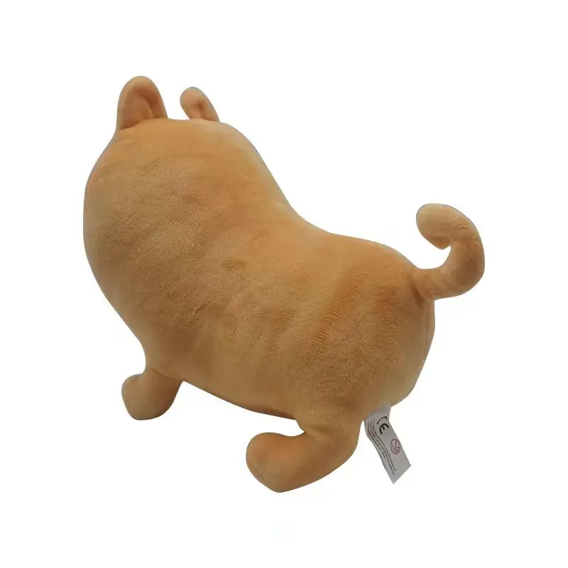 Peluche chien nouilles de dessin animé, avec pain de pain, poupée animale en peluche, jouet doux, cadeau pour enfants et Fans d'animaux de compagnie