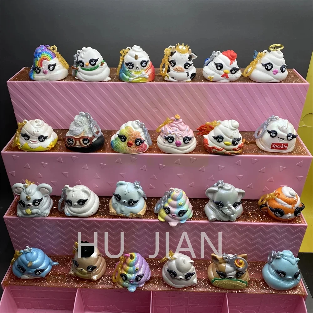 Original multi-style optional sample slime unicorn poop storage box children\'s play house toys