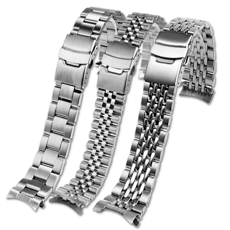 

20mm 22mm For Casio MDV106-1A MDV-107 MTP-VD01 MDV-106D Strap Stainless Steel Wristband Metal Bracelet Replacement Watchband