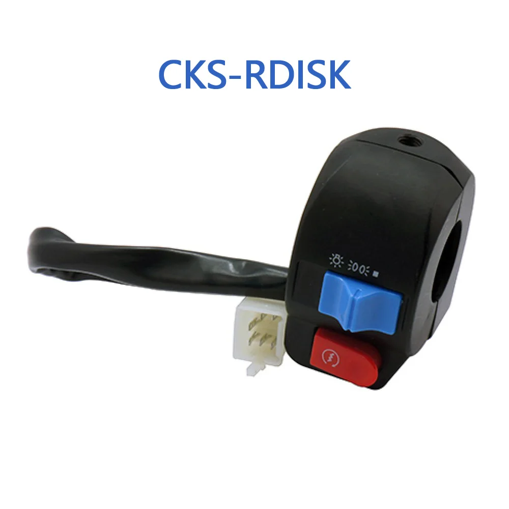 CKS-RDISK Scooter Right Killing Switch for Disk For GY6 125cc 150cc Chinese Scooter Moped 152QMI 157QMJ Engine