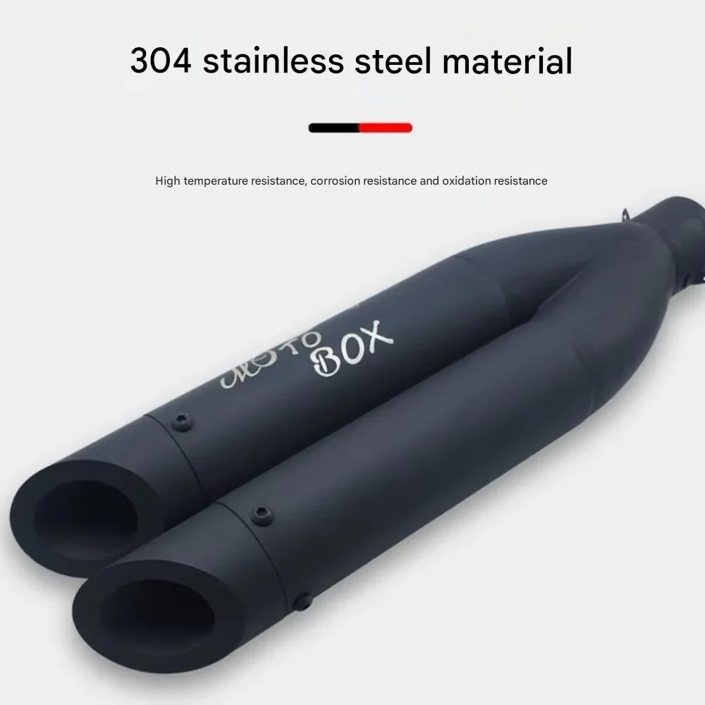 

Для Honda CM300 модифицированная двойная выхлопная труба VH RebeL, правая сторона, одна и две хвостовые секции