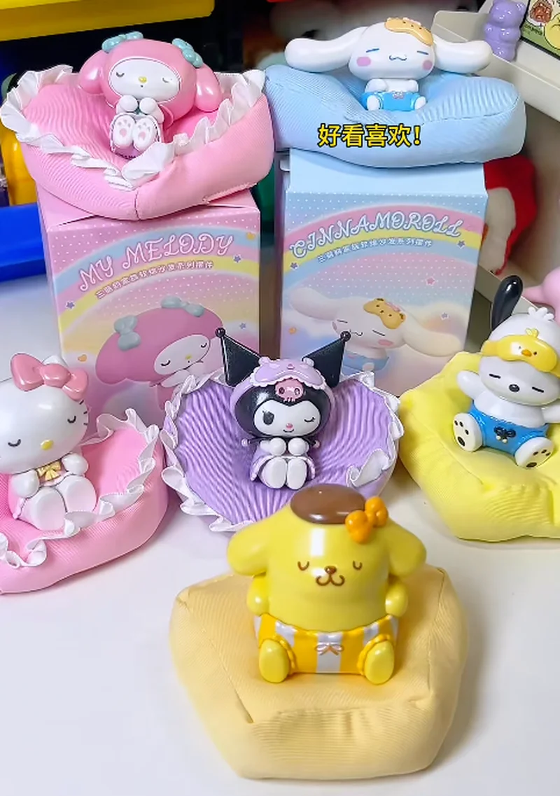 

Официальная продукция Sanrio: мягкая фигурка Куроми и Хелло Китти в слепой коробке, подарок на день рождения для девочек