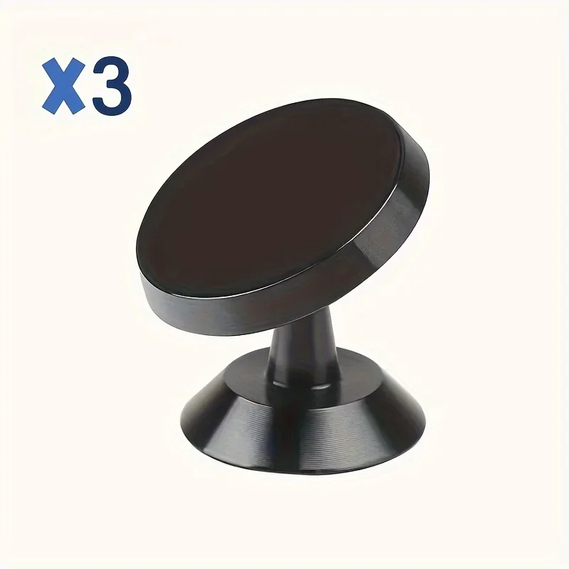 

Universal 360° Magnetic Car Phone Mount Bracket for Convenient and Hands-Free Phone Use in Car - Set of 3 Pieces