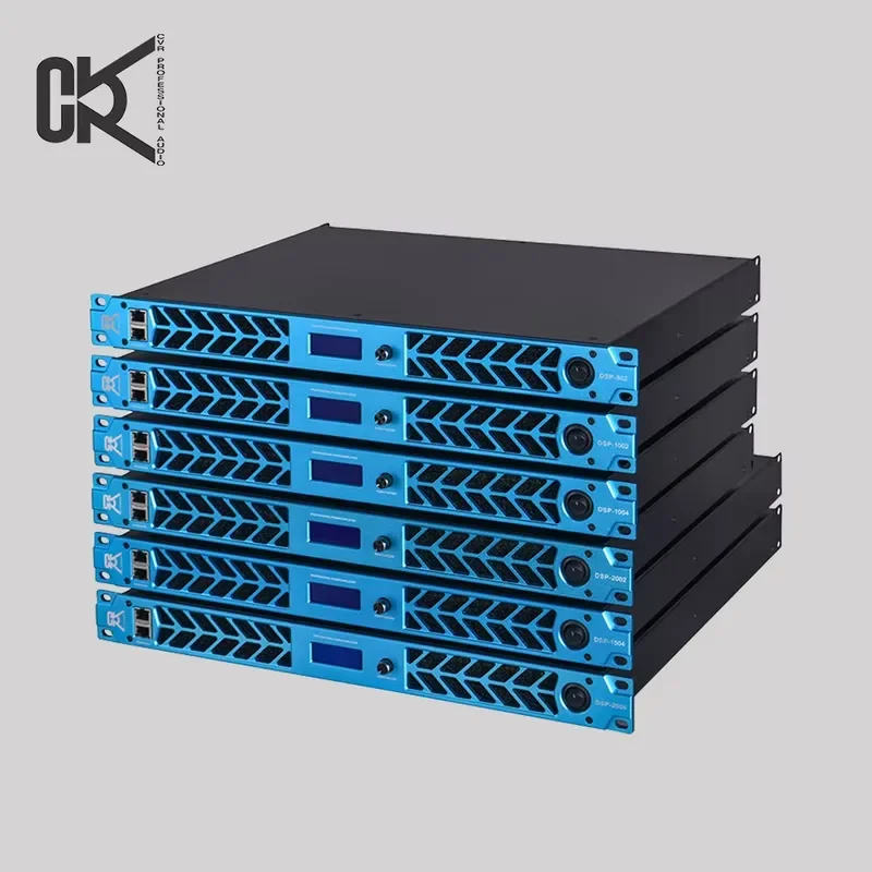 CVR Digital Professional Amp Stable 2 Ohm 4 Channel 1870W Audio Sound Equipment Power Amplifier
