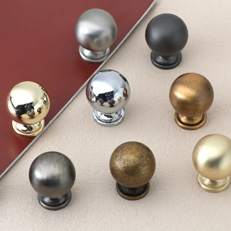 

Antique Bronze Cabinet Knobs Zinc Alloy Furniture Wardrobe Drawer Handles Pull Black Gold Kitchen Cupboard Knob Hardware