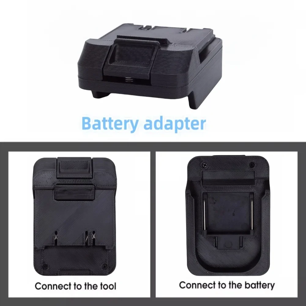 Imagem -06 - Makita Brushless Cordless Drill Tools 18v Li-ion Battery Converter Adaptador Único 20v Electricidade