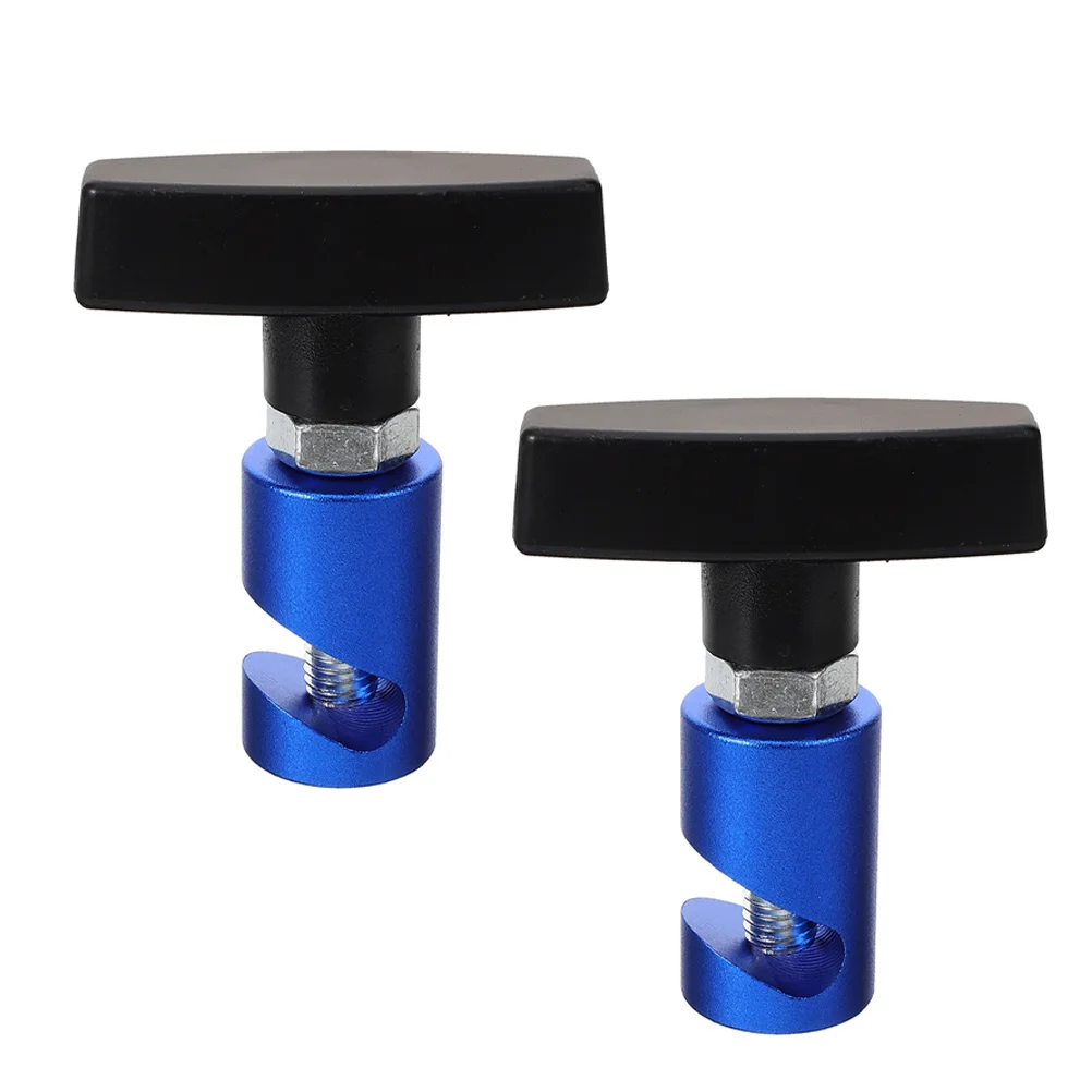 

2Pcs Car Hood Prop Strut Clamp Metal Hood Lift Support Clamp Stable Anti Slip Fixing Clip for Auto Repair Trunk Gas Strut Mount