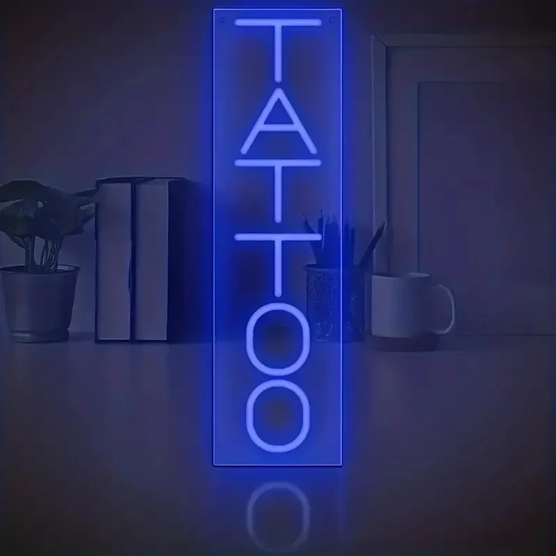 Imagem -05 - Tattoo Salon Led Neon Lights Pink Wall Art Decoração Adequado para Commercial Shop Sign Quarto Usb