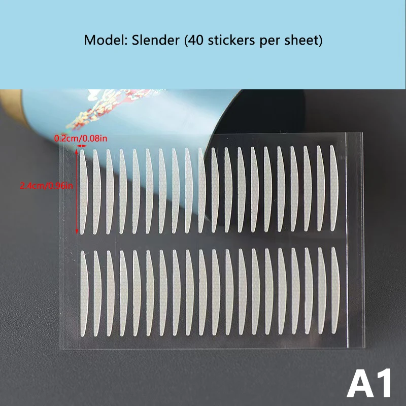 34/36/40/60/80 pezzi adesivo per occhi trucco palpebra sottile palpebra invisibile forte adesivo occhi nastro adesivo occhi grandi strumenti per il trucco