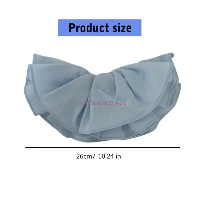 49me geavanceerde dubbele laag kanten haarband dubbele laag elastische haar scrunchies hoofddeksels geschikt voor verschillende