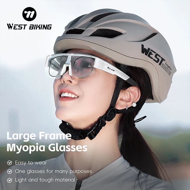 غرب ركوب الدراجات نظارات ركوب الدراجات تناسب أكثر من قصر النظر النظارات الشمسية الرجال النساء النظارات الرياضية HD العدسات الاستقطاب نظارات القيادة الدراجة نظارات