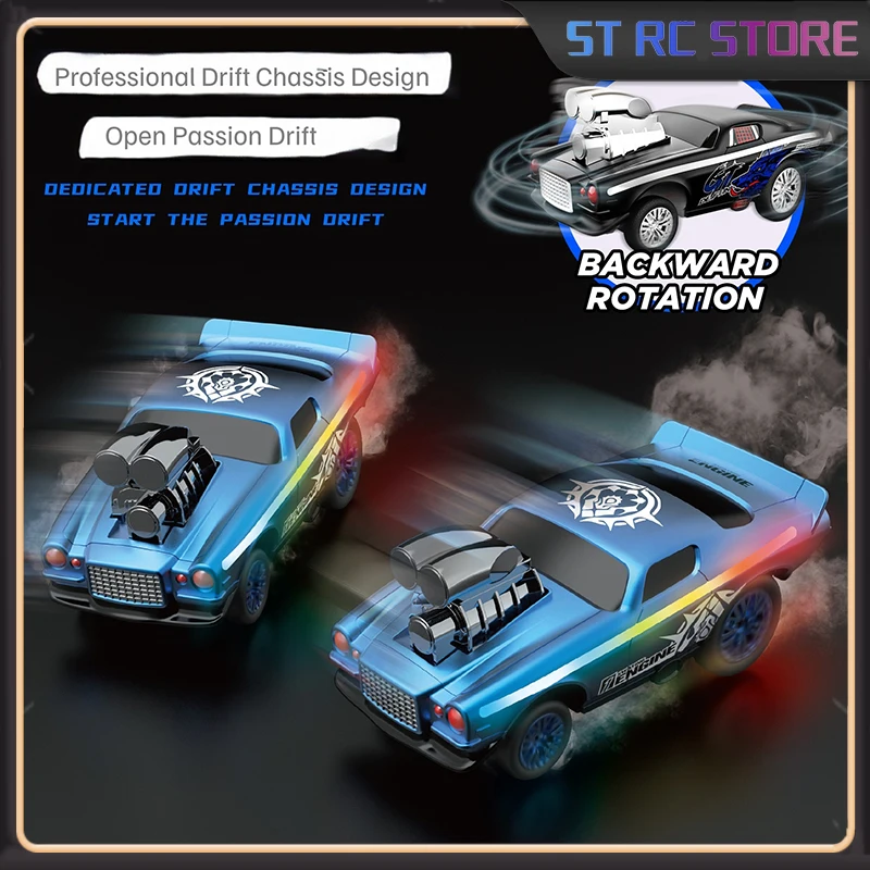 

New Racing Rc Remote Control Car Light Drift Tail Flick Racing Car 1:16 Model Remote Control Toys Children Toy Festival Gift