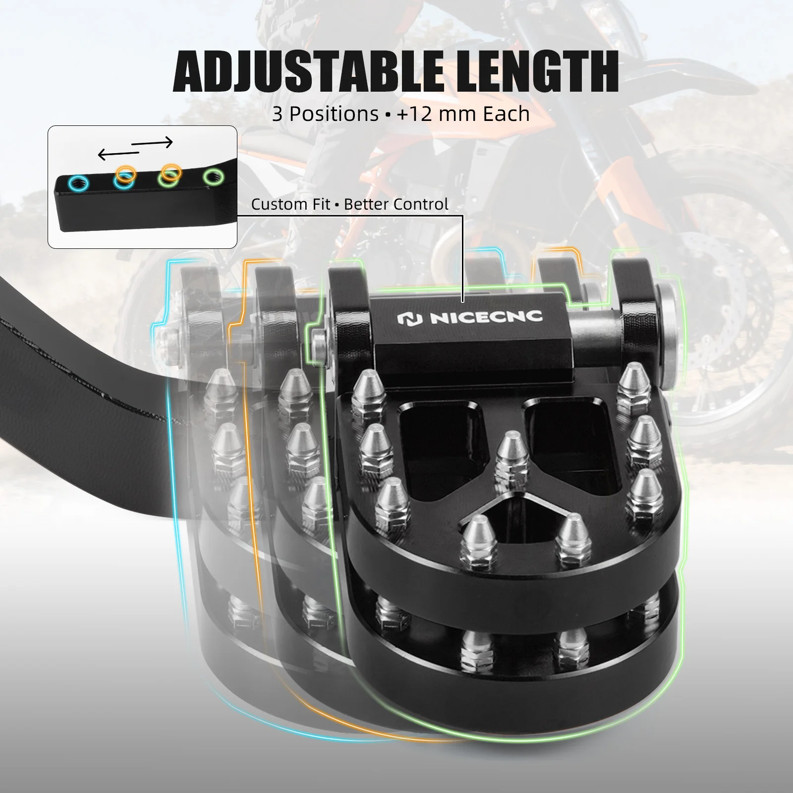 Para ktm 790 890 aventura/r 2021-2025 alavanca de mudança de engrenagem pedal de freio para husqvarna nordin 901 2022-2025 890 aventura r 790 adv