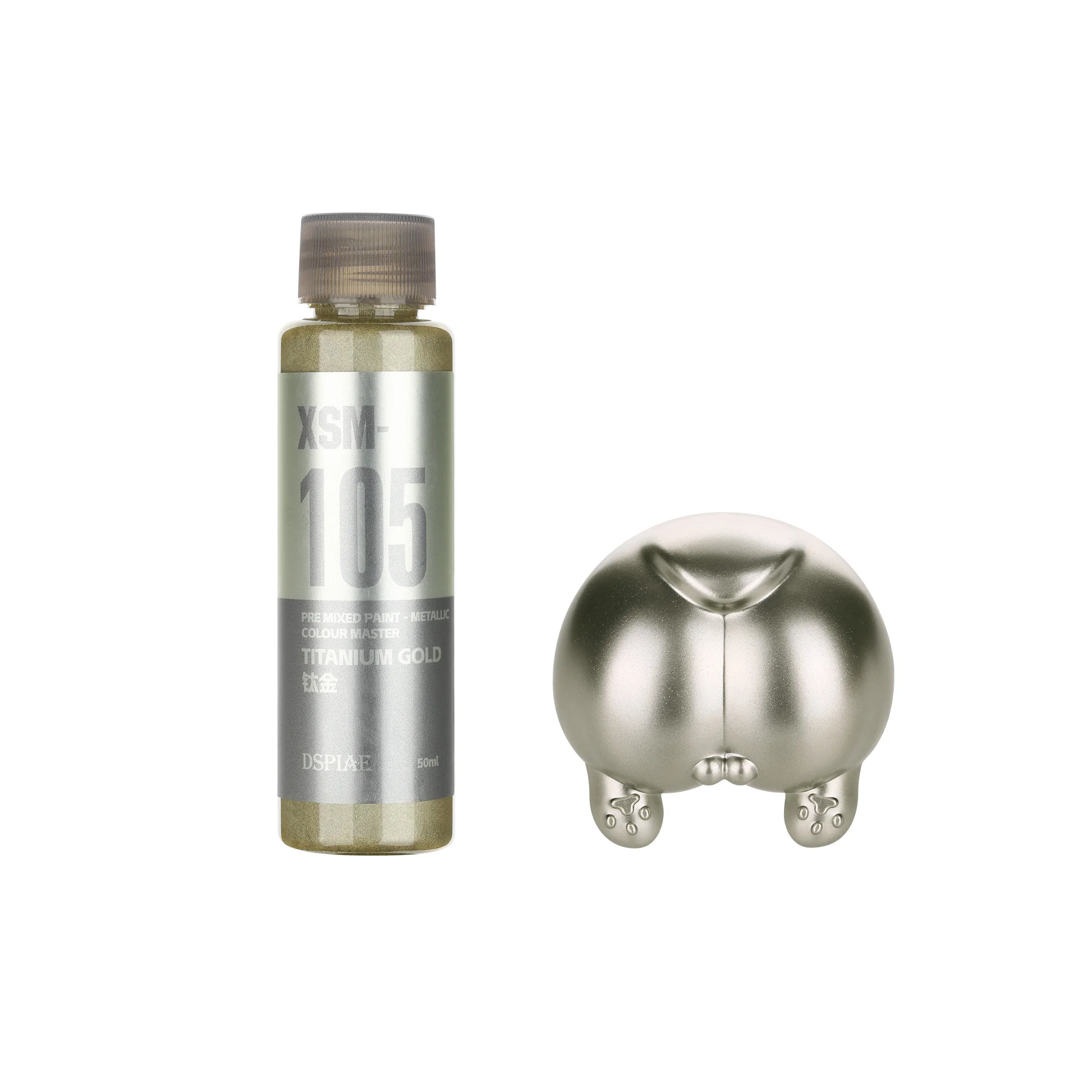 DSPIAE XSM Serie 50ml Wasserbasierte Vorgemischte Metallic-Farbe für Gunpla-Modell Sprühen Handmalerei Hobby DIY Zubehör – Detail 19